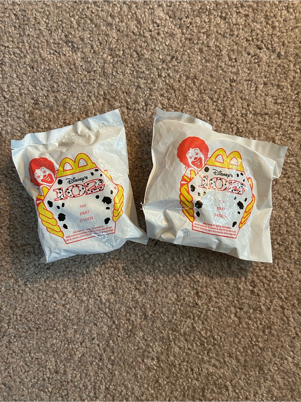 SEALED - Disney 102 Dalmatians McDonalds Happy Meal Toy